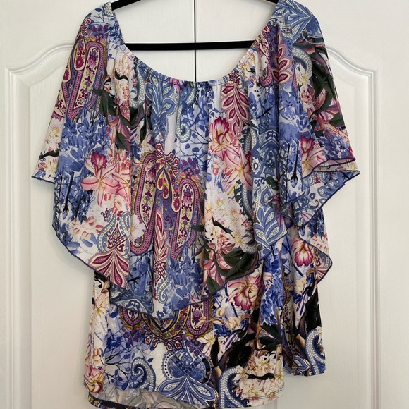 Cupio Women Off-the-Shoulder Blouse in Size XL - Picture 8 of 9